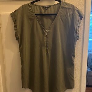 Express Khaki Women's Blouse
